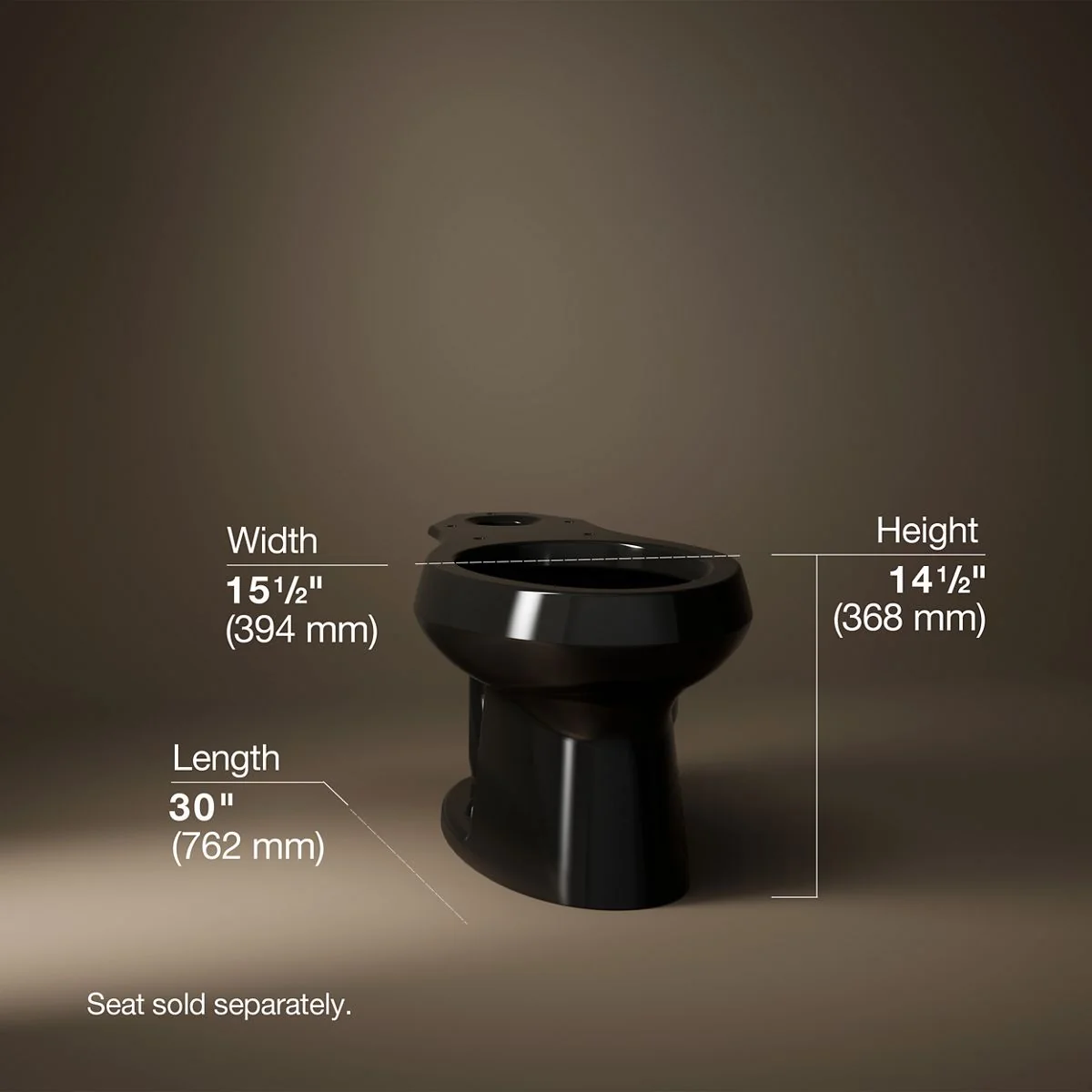 KOHLER K-4198 Wellworth Elongated toilet bowl - Image 12
