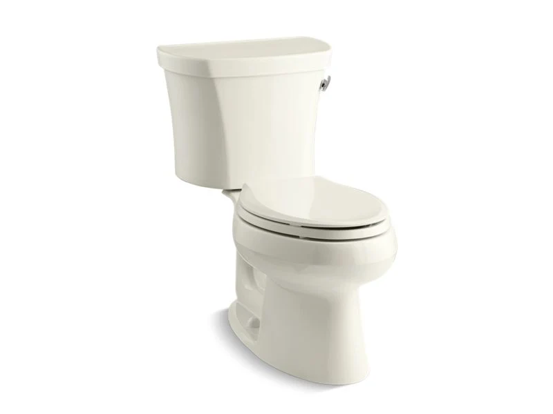 KOHLER K-3948-TR Wellworth Two-piece elongated toilet, 1.28 gpf