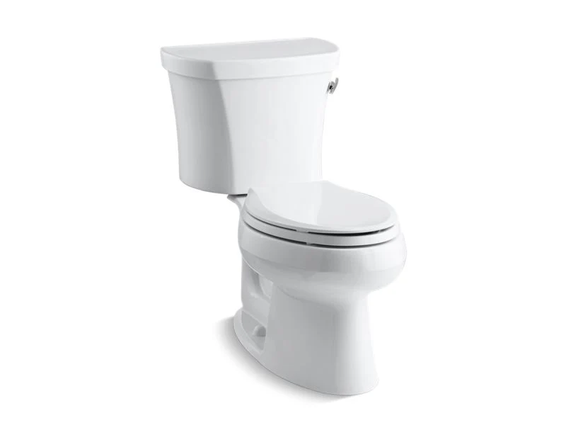 KOHLER K-3948-TR Wellworth Two-piece elongated toilet, 1.28 gpf - Image 3
