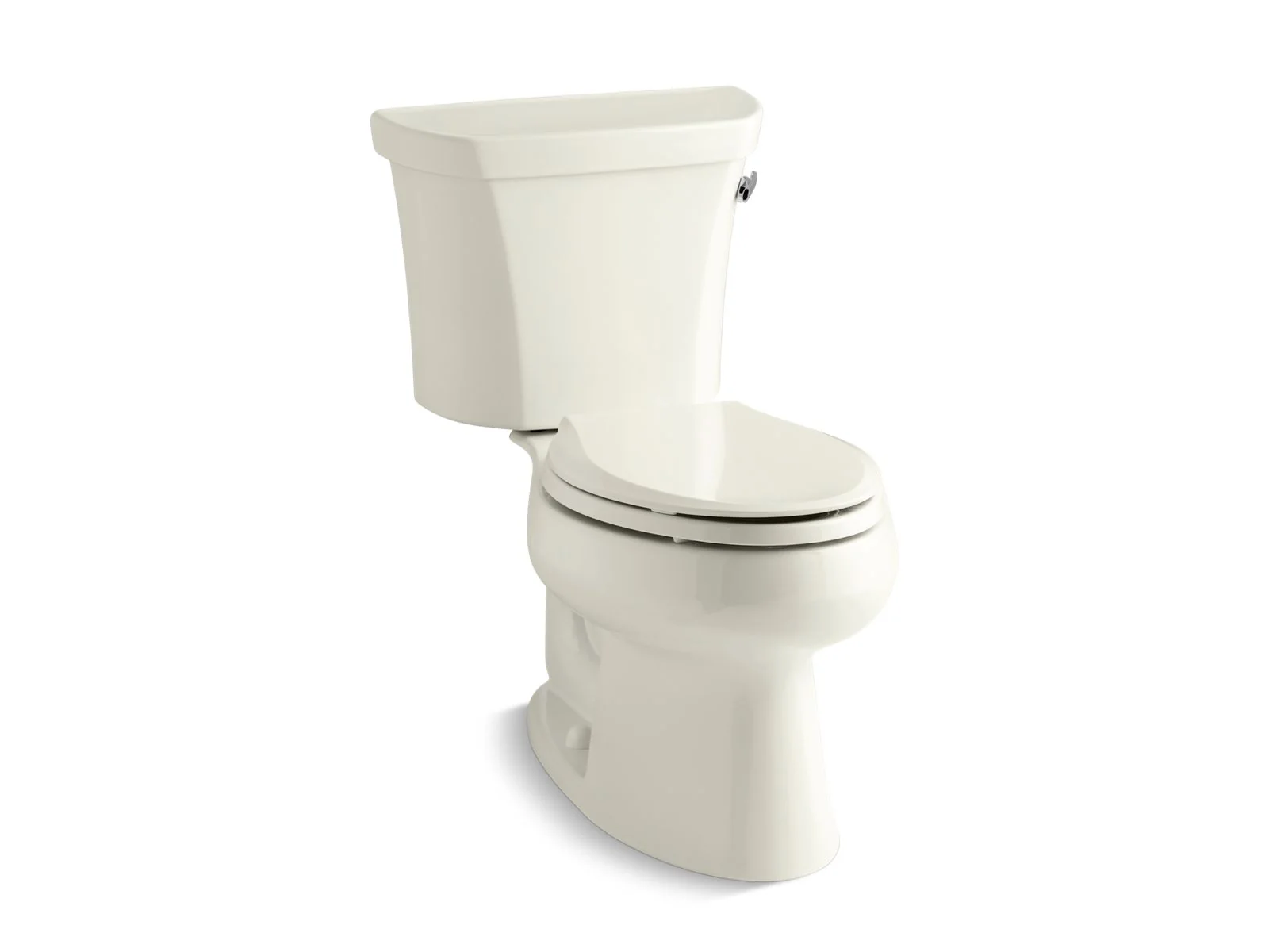 KOHLER K-3998-TR Wellworth Two-piece elongated toilet, 1.28 gpf - Image 9