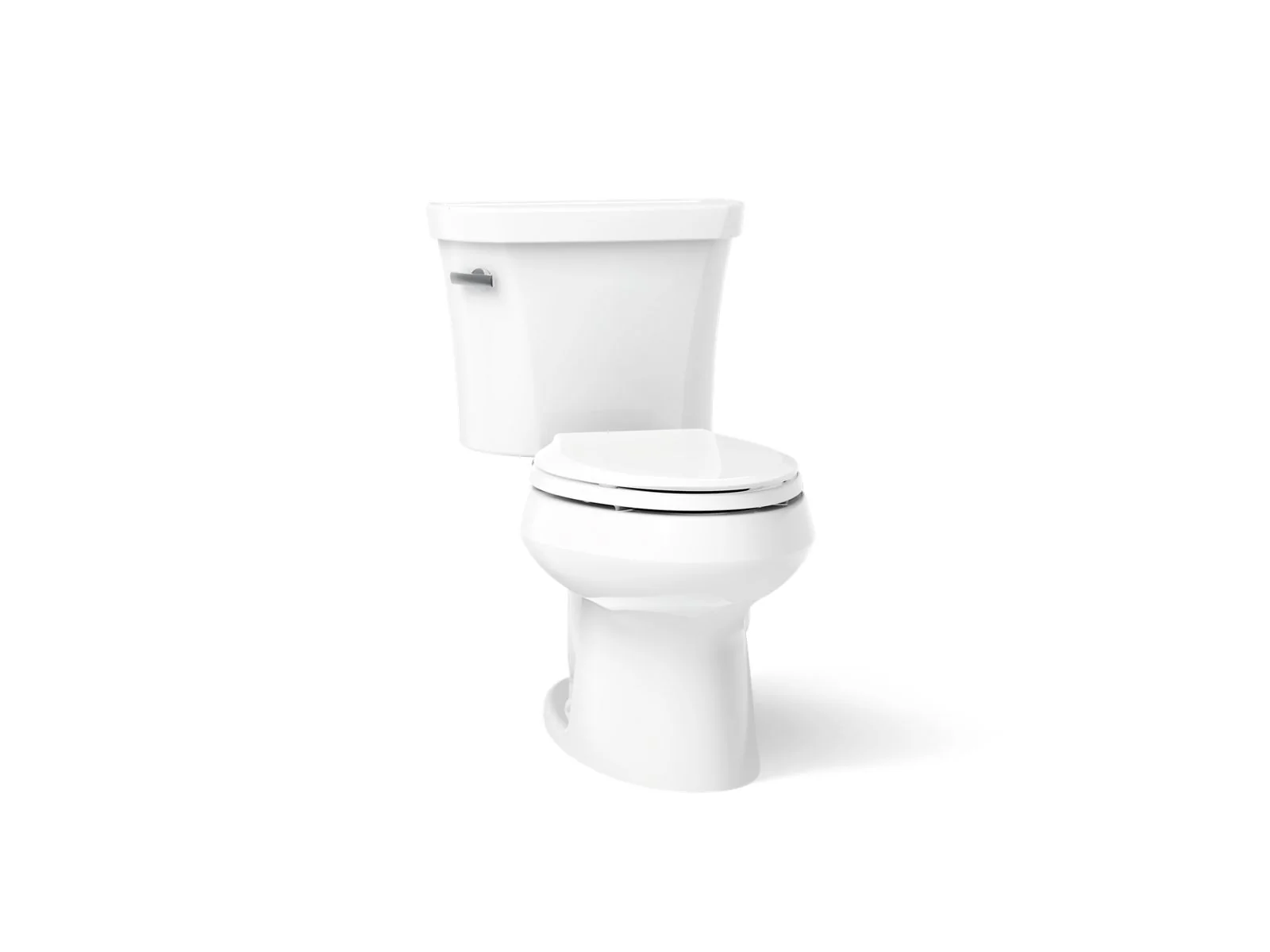 KOHLER K-3948-UT Wellworth Two-piece elongated toilet, 1.28 gpf - Image 4
