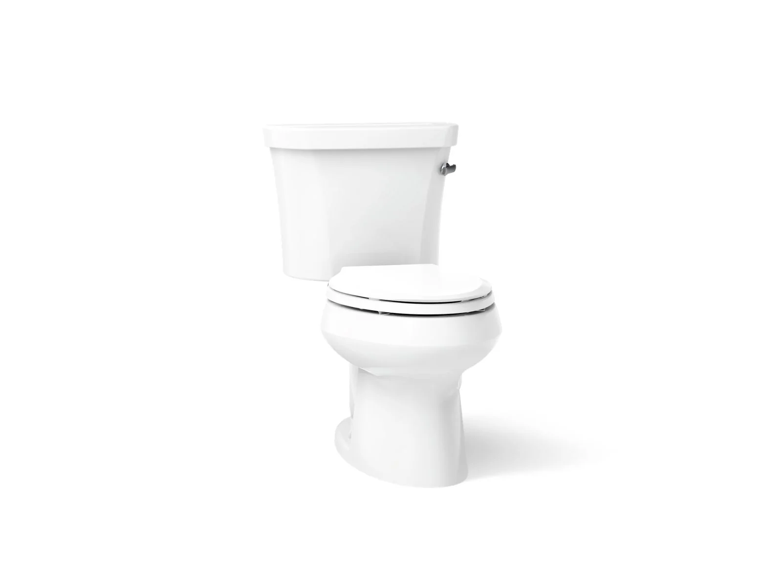 KOHLER K-3948-UR Wellworth Two-piece elongated toilet, 1.28 gpf - Image 9
