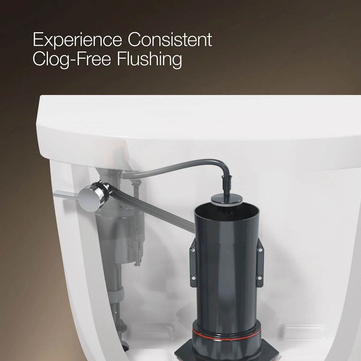 KOHLER K-3997 Wellworth Two-piece round-front toilet, 1.28 gpf - Image 17