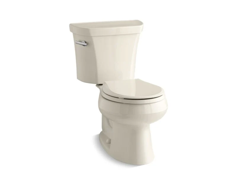 KOHLER K-3997 Wellworth Two-piece round-front toilet, 1.28 gpf - Image 2