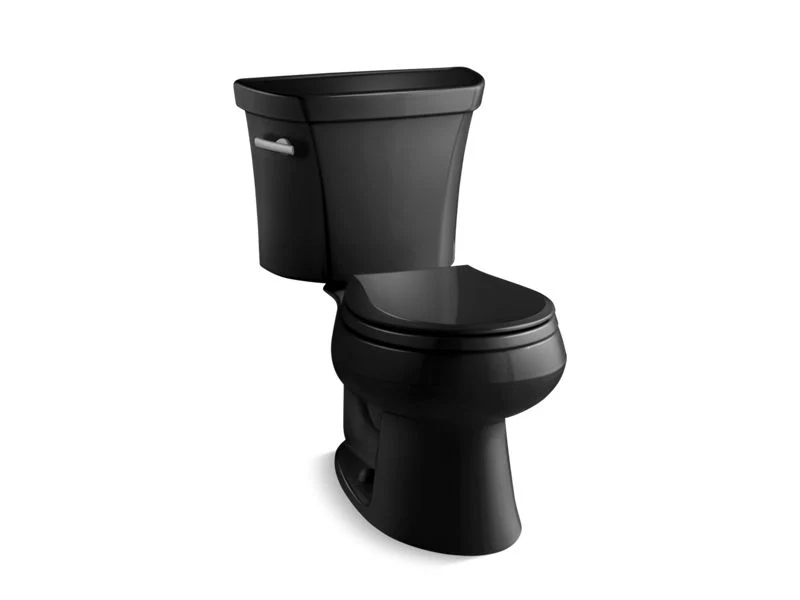 KOHLER K-3997 Wellworth Two-piece round-front toilet, 1.28 gpf - Image 3