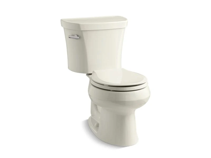 KOHLER K-3947 Wellworth Two-piece round-front toilet, 1.28 gpf - Image 4