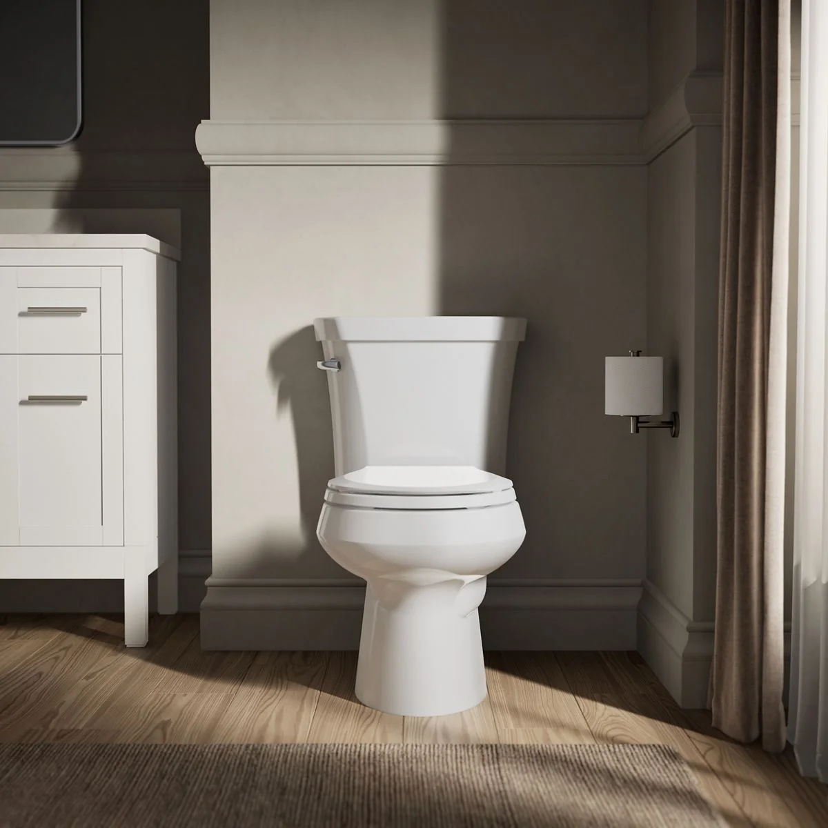 KOHLER K-3977 Wellworth Two-piece round-front toilet, 1.6 gpf - Image 8