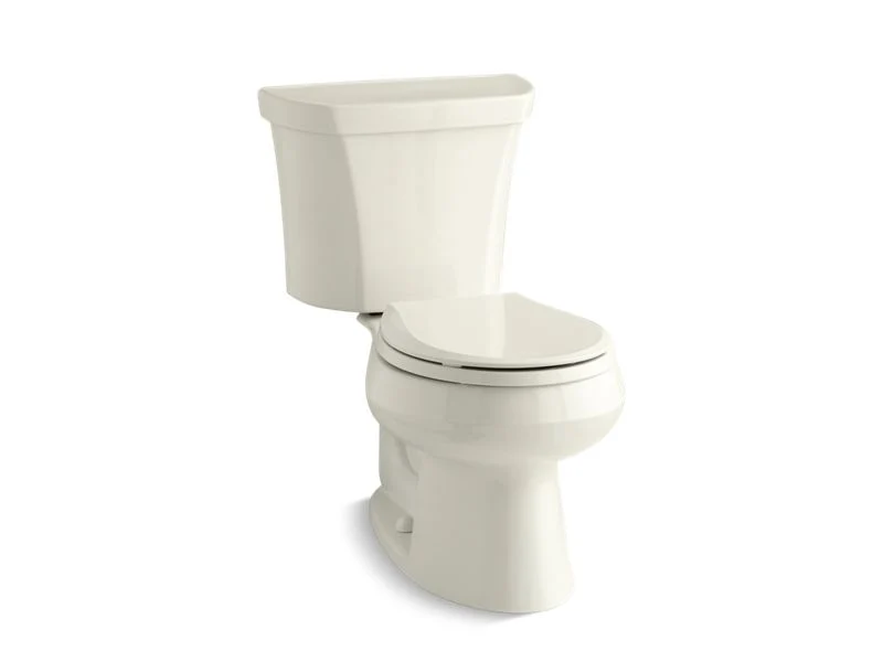 KOHLER K-3987-RA Wellworth Two-piece round-front toilet, dual-flush - Image 3