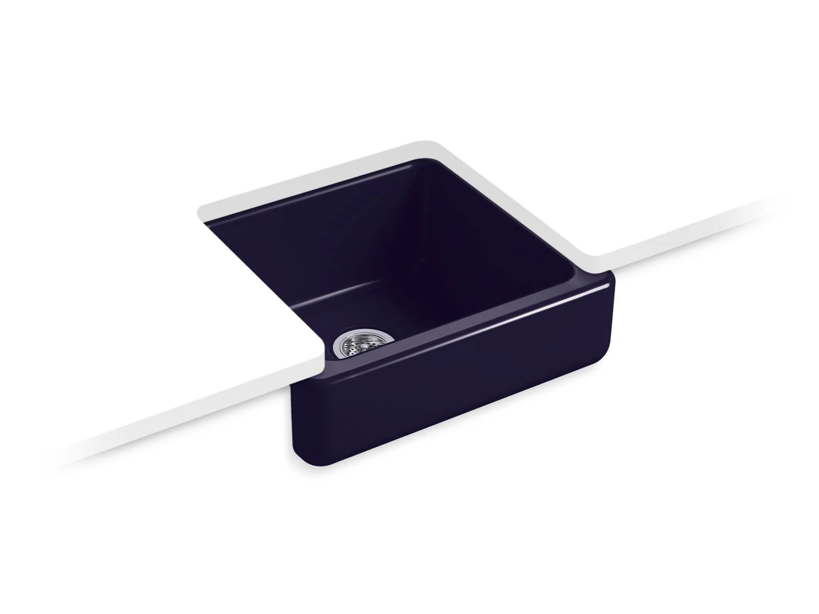 KOHLER K-5664 Whitehaven 23-1/2" undermount single-bowl farmhouse kitchen sink - Image 12