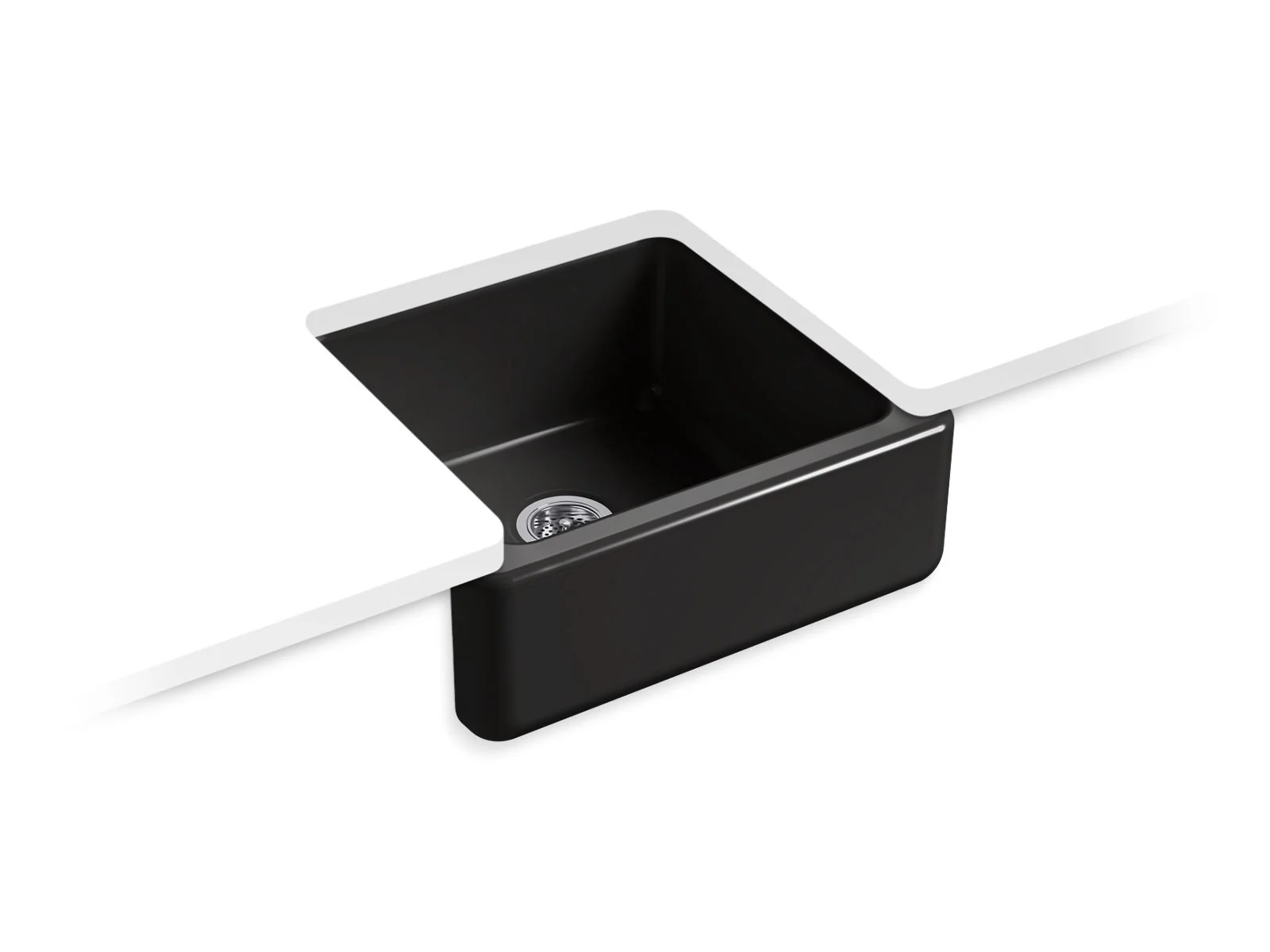 KOHLER K-5665 Whitehaven 23-1/2" undermount single-bowl farmhouse kitchen sink - Image 6