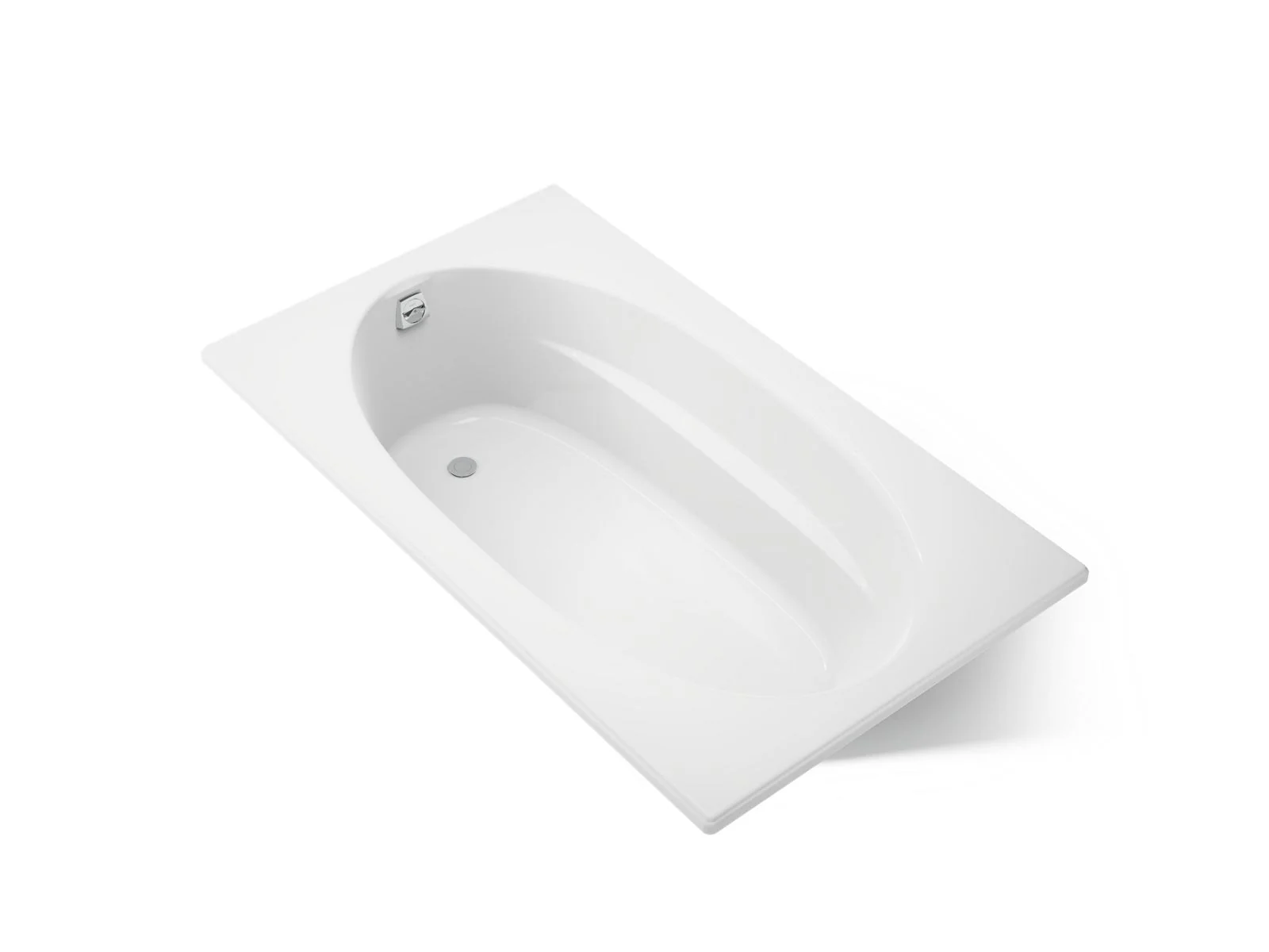 KOHLER K-1115 Windward 72" x 42" drop-in bath - Image 3