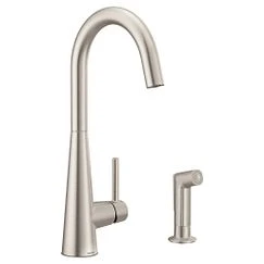 Moen 7870 Spot Resist Stainless One-Handle Kitchen Faucet