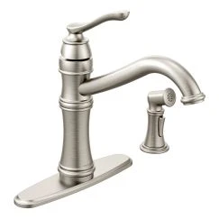 Moen Belfield 7245 One-Handle Kitchen Faucet - Image 3
