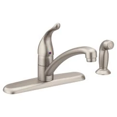 Moen Chateau 7430 One-Handle Kitchen Faucet - Image 2