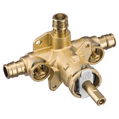 Moen M-Pact 2328 Posi-Temp(R) 1/2" cold expansion PEX connection includes pressure balancing