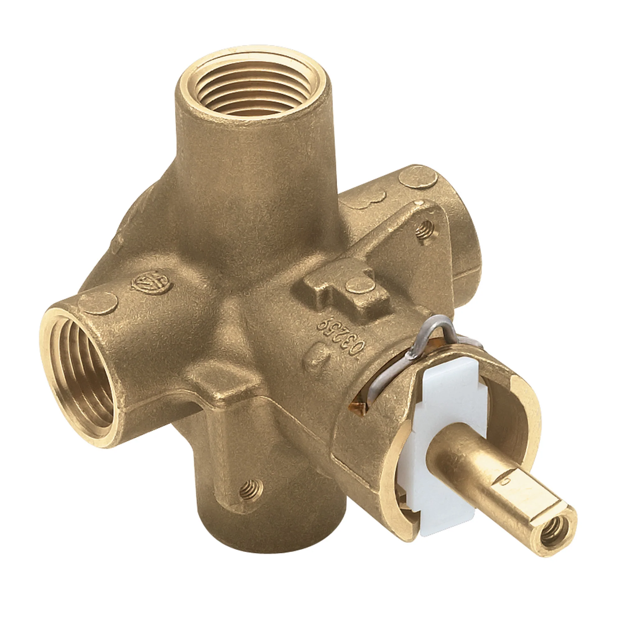 Moen M-Pact 62300 Includes bulk pack Posi-Temp(R) 1/2" IPS connection pressure balancing - Image 2