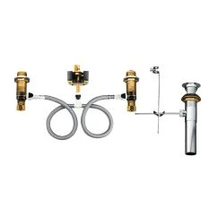 Moen M-Pact 69000 Includes bulk pack widespread valve 8" - 16" center 1/2" IPS connection