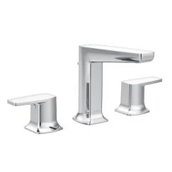 Moen TS8002 Via Two Handle Low Arc Bathroom Faucet
