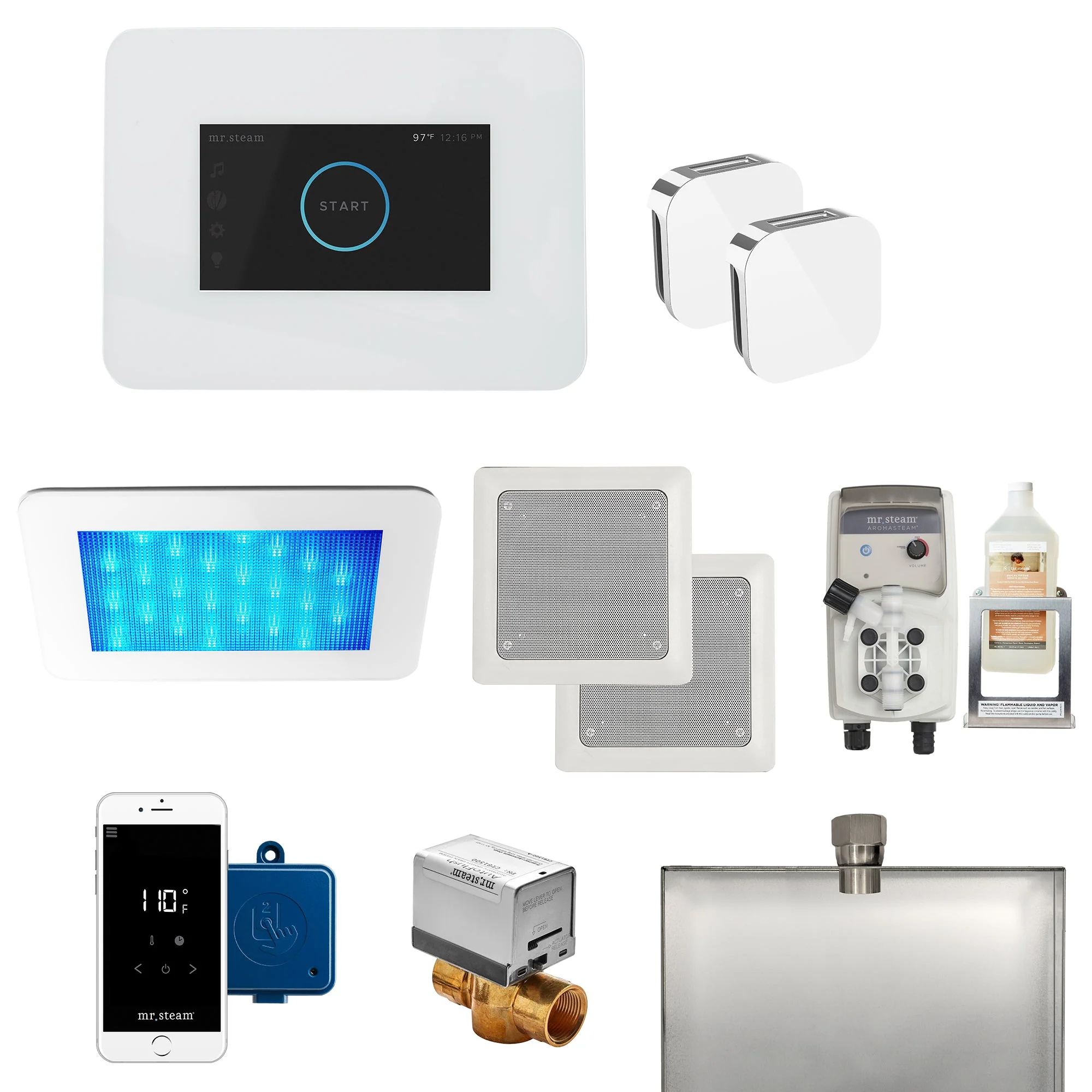 Mr. Steam I3DREAMXWH iDream® Max White