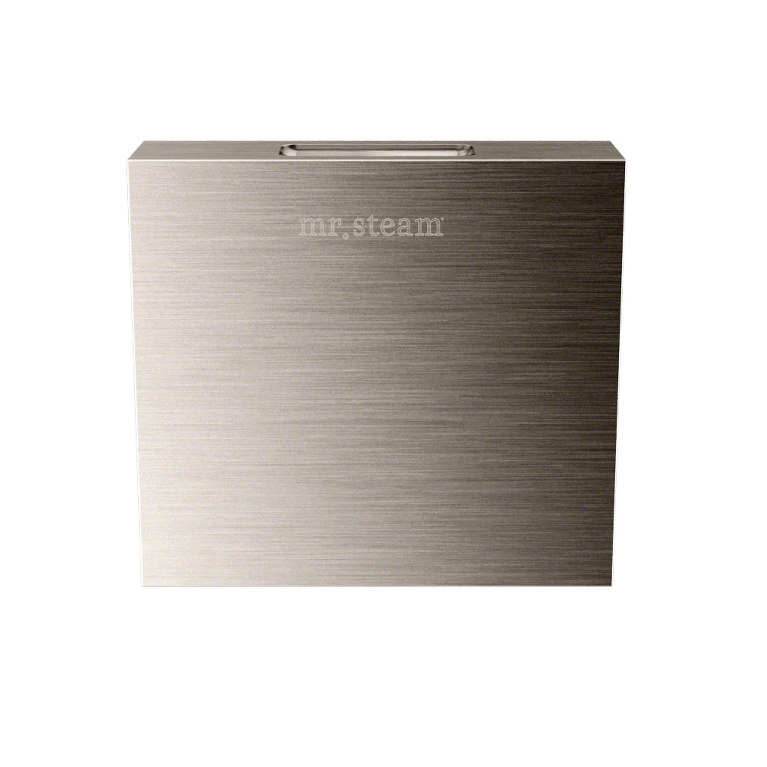Mr. Steam 104040BN Square Steamhead in Brushed Nickel