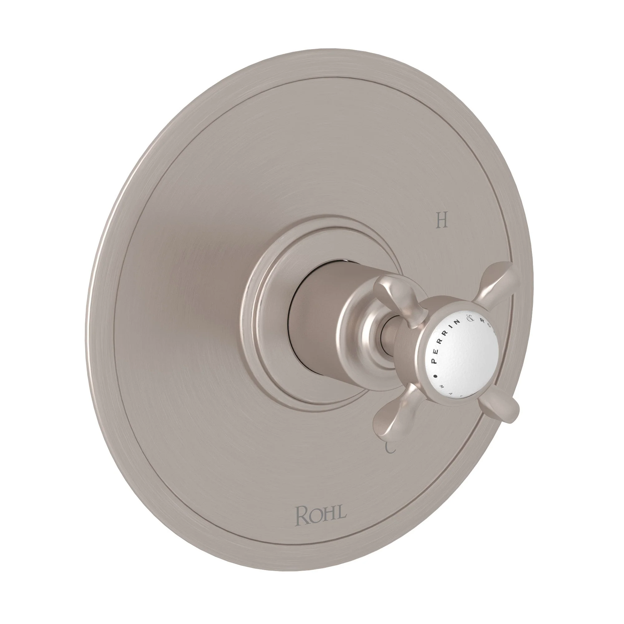 Perrin & Rowe U.1010 Edwardian 1/2" Pressure Balance Trim Without Diverter - Image 8