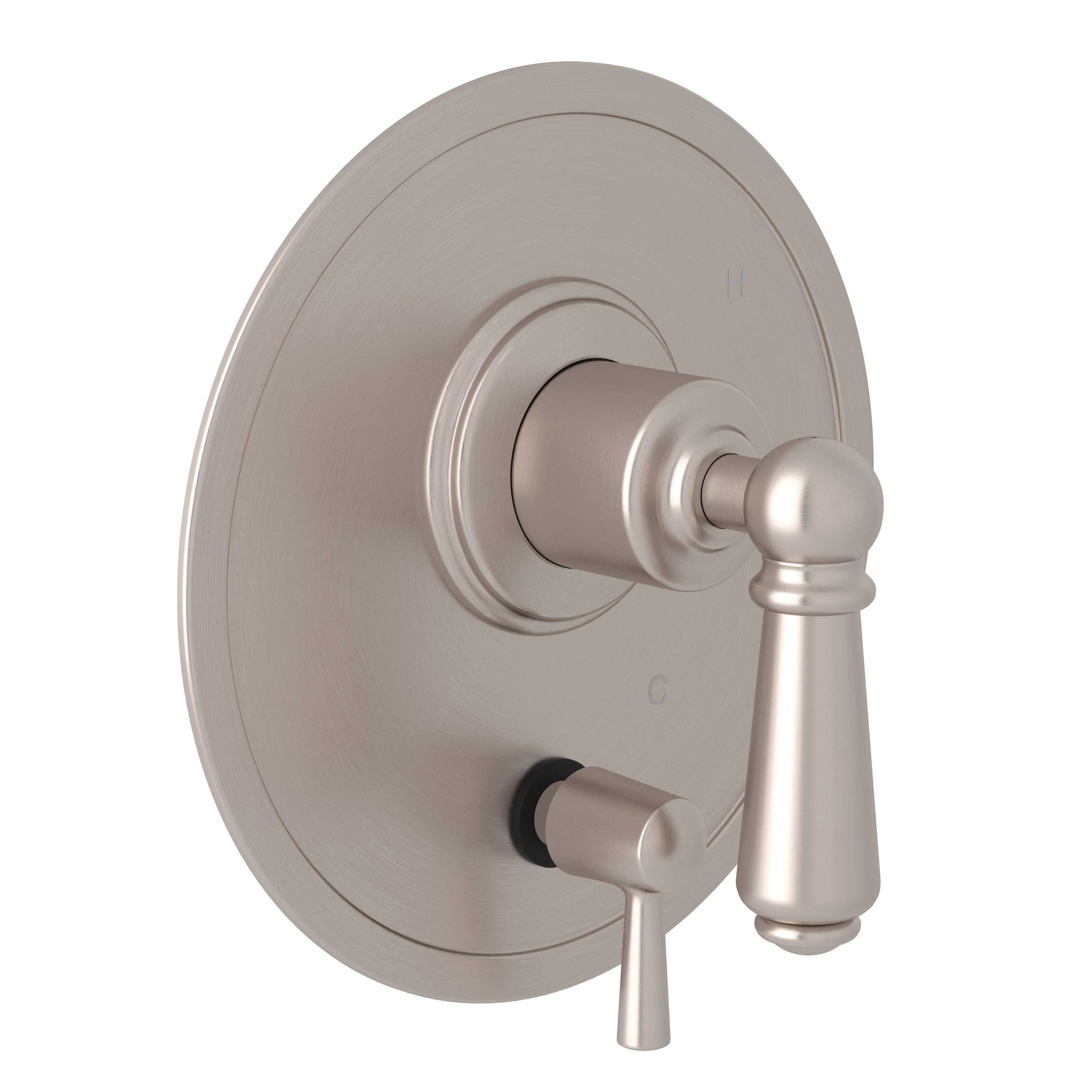 Perrin & Rowe U.2010N Edwardian 1/2" Pressure Balance Trim With Diverter - Image 4