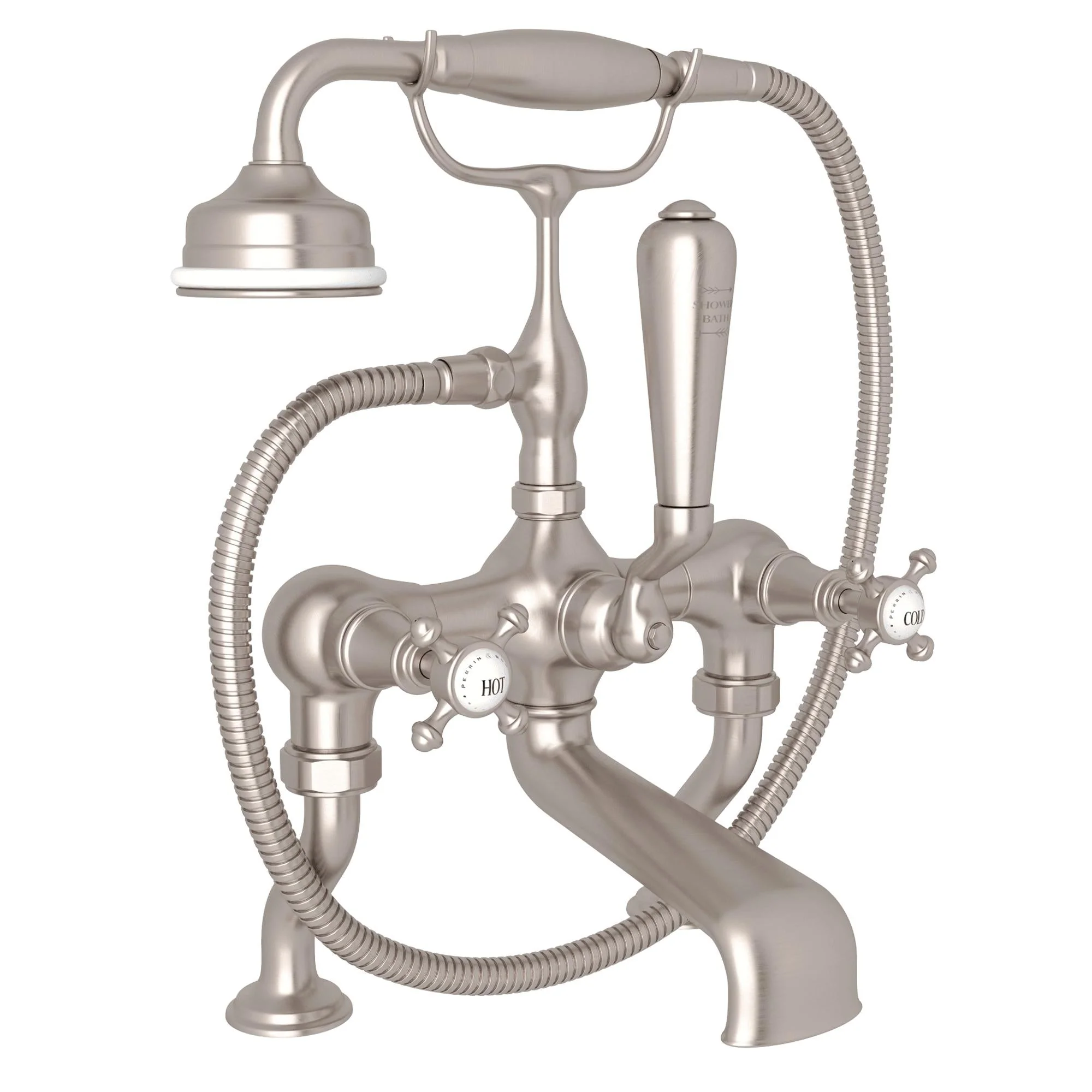 Perrin & Rowe U.3001 Georgian Era Exposed Deck Mount Tub Filler - Image 5