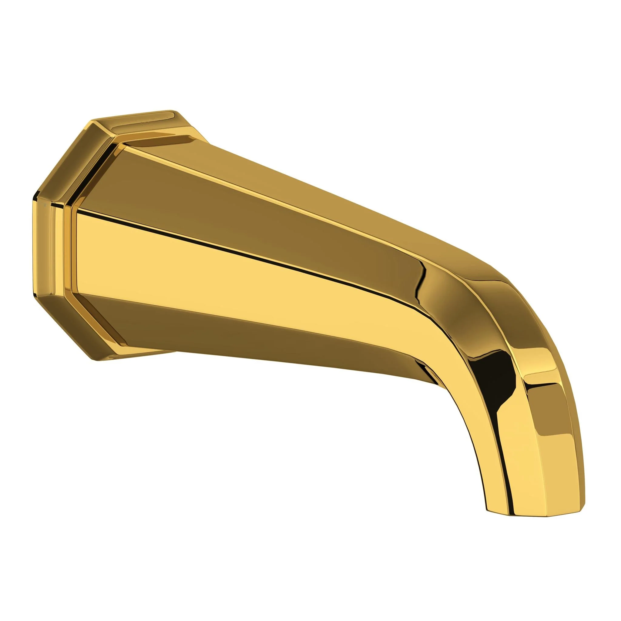 Perrin & Rowe U.3183 Deco Wall Mount Tub Spout - Image 5