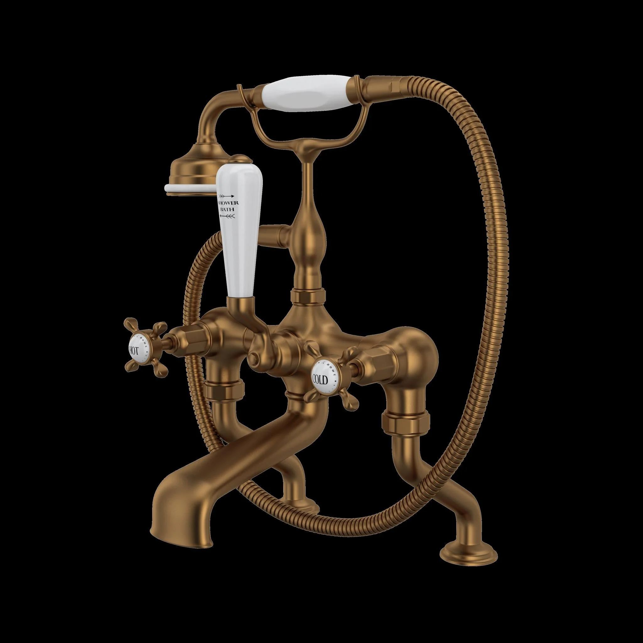 Perrin & Rowe U.3501 Edwardian Exposed Deck Mount Tub Filler - Image 2