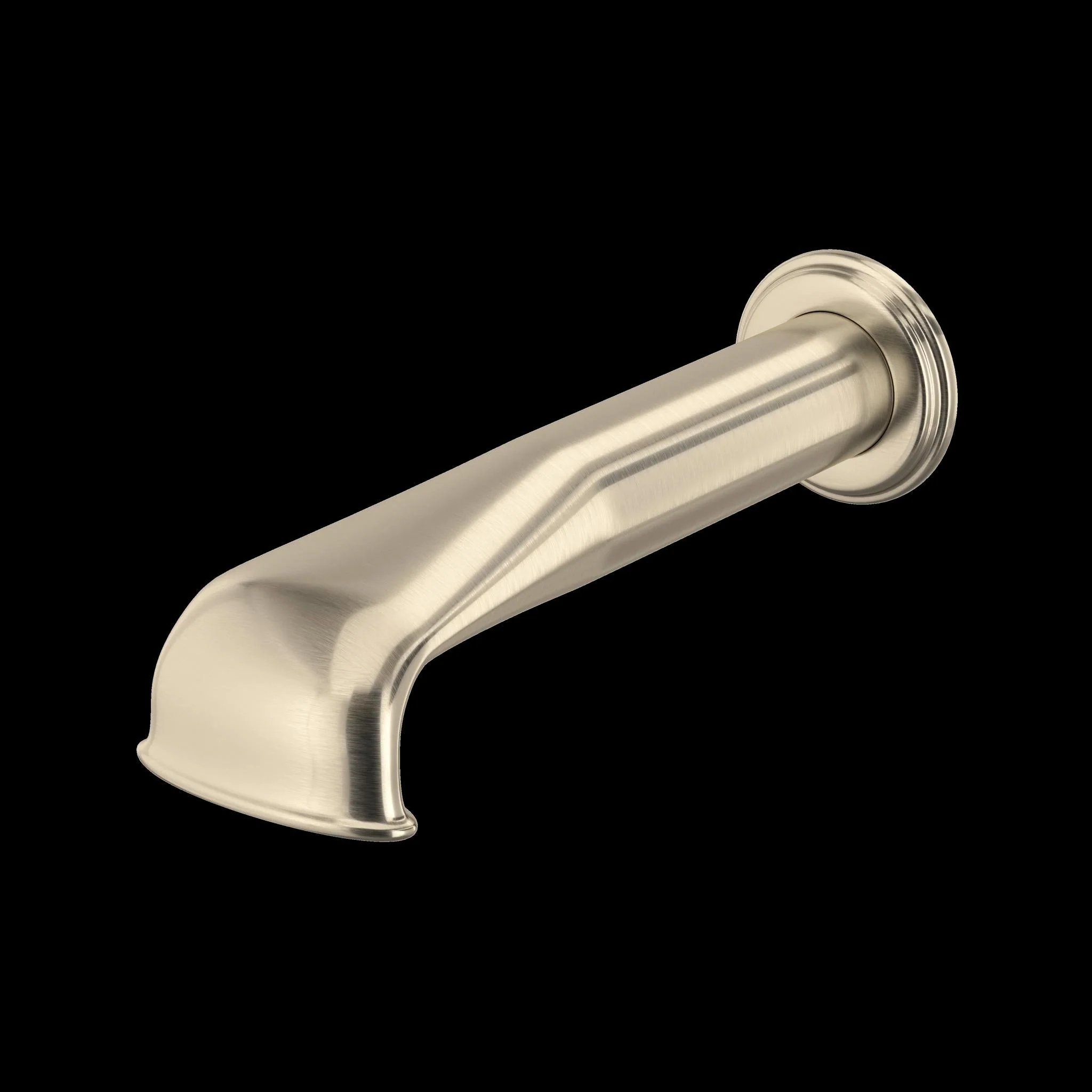 Perrin & Rowe U.3585 Edwardian Wall Mount Tub Spout with U-Spout - Image 5