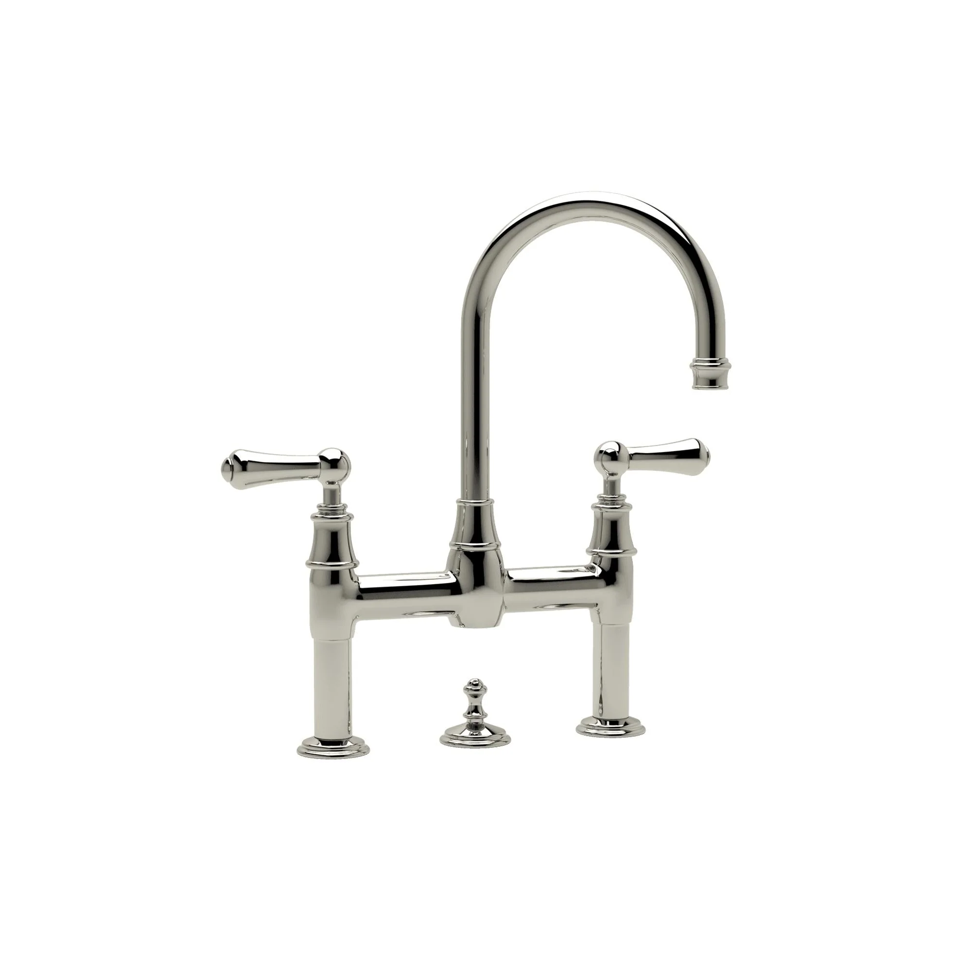 Perrin & Rowe U.3708 Georgian Era Bridge Lavatory Faucet - Image 4
