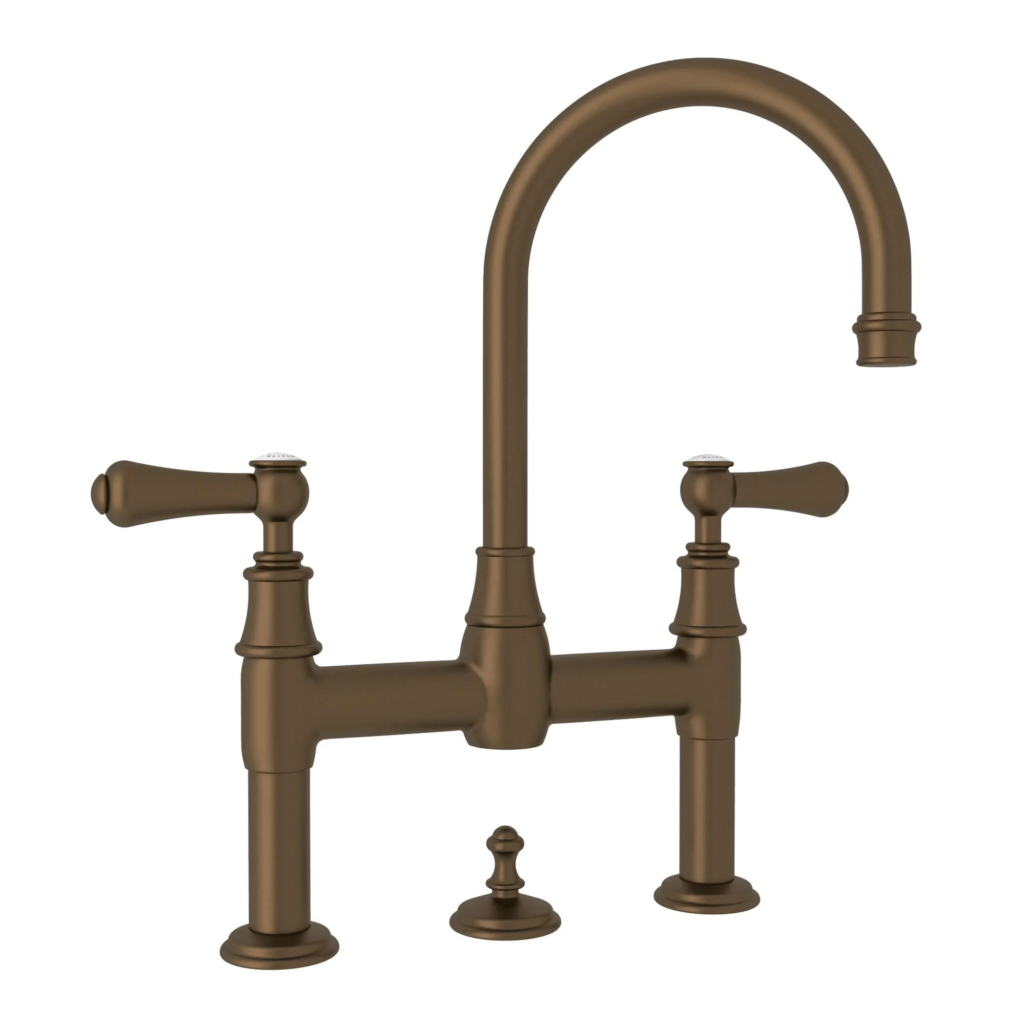 Perrin & Rowe U.3708 Georgian Era Bridge Lavatory Faucet - Image 7