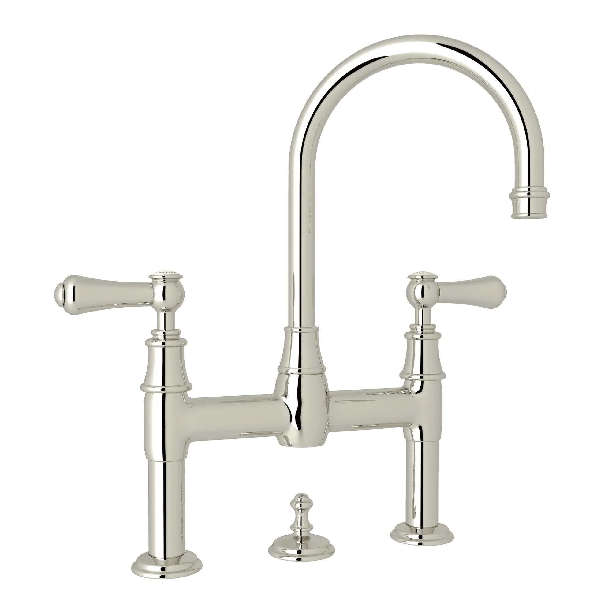 Perrin & Rowe U.3708 Georgian Era Bridge Lavatory Faucet - Image 9