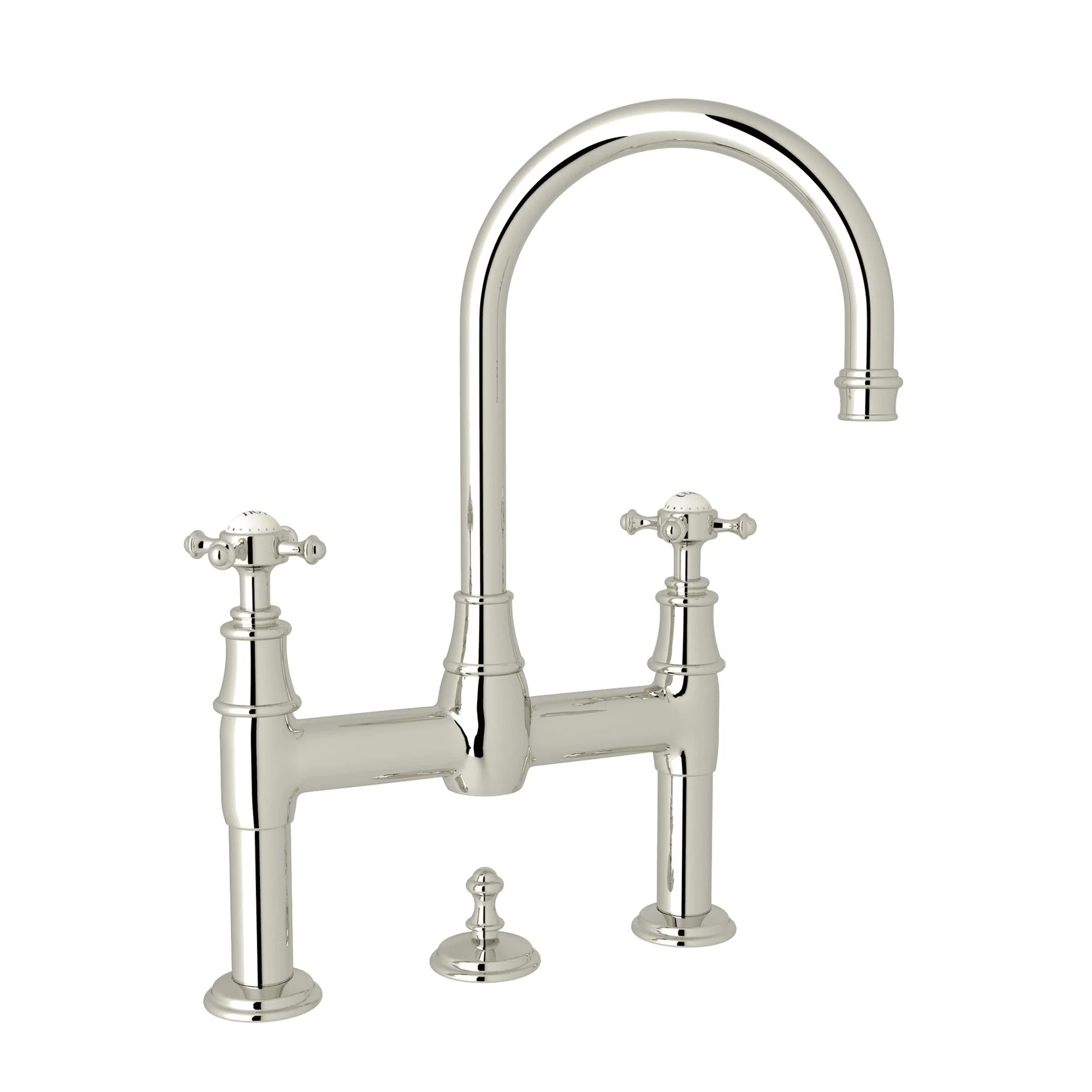 Perrin & Rowe U.3709 Georgian Era Bridge Lavatory Faucet - Image 4
