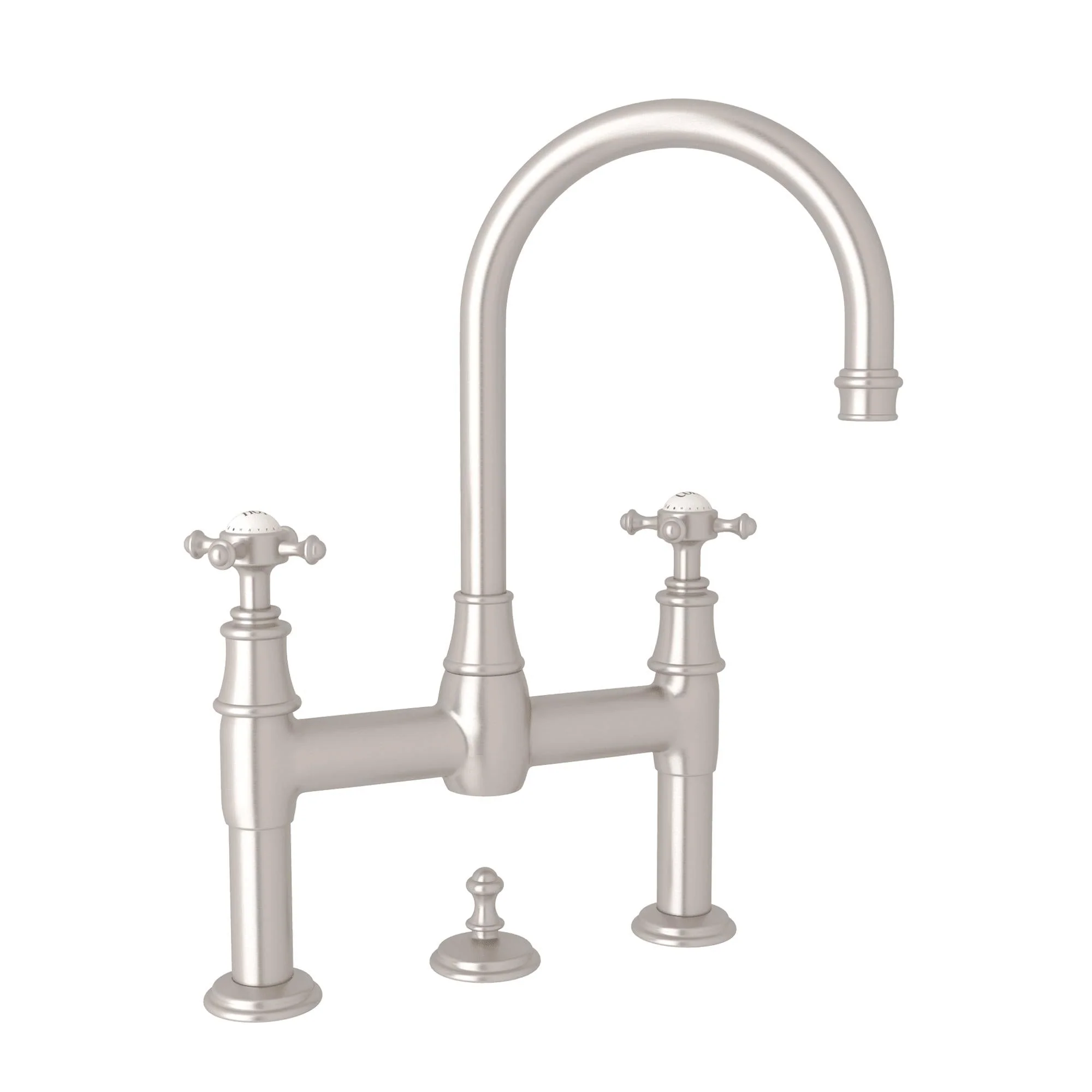 Perrin & Rowe U.3709 Georgian Era Bridge Lavatory Faucet - Image 5
