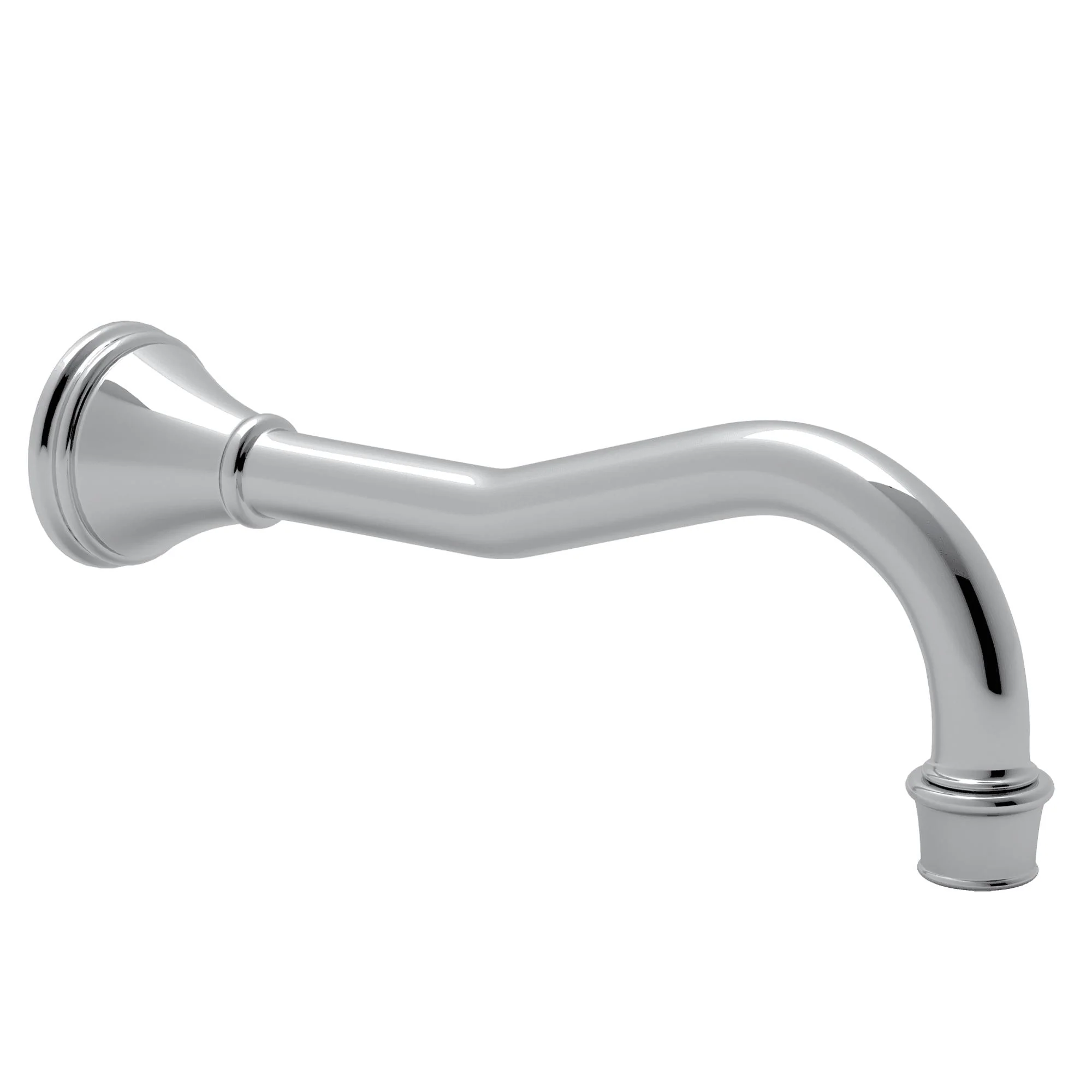 Perrin & Rowe U.3787 Georgian Era Wall Mount Tub Spout with Column Spout