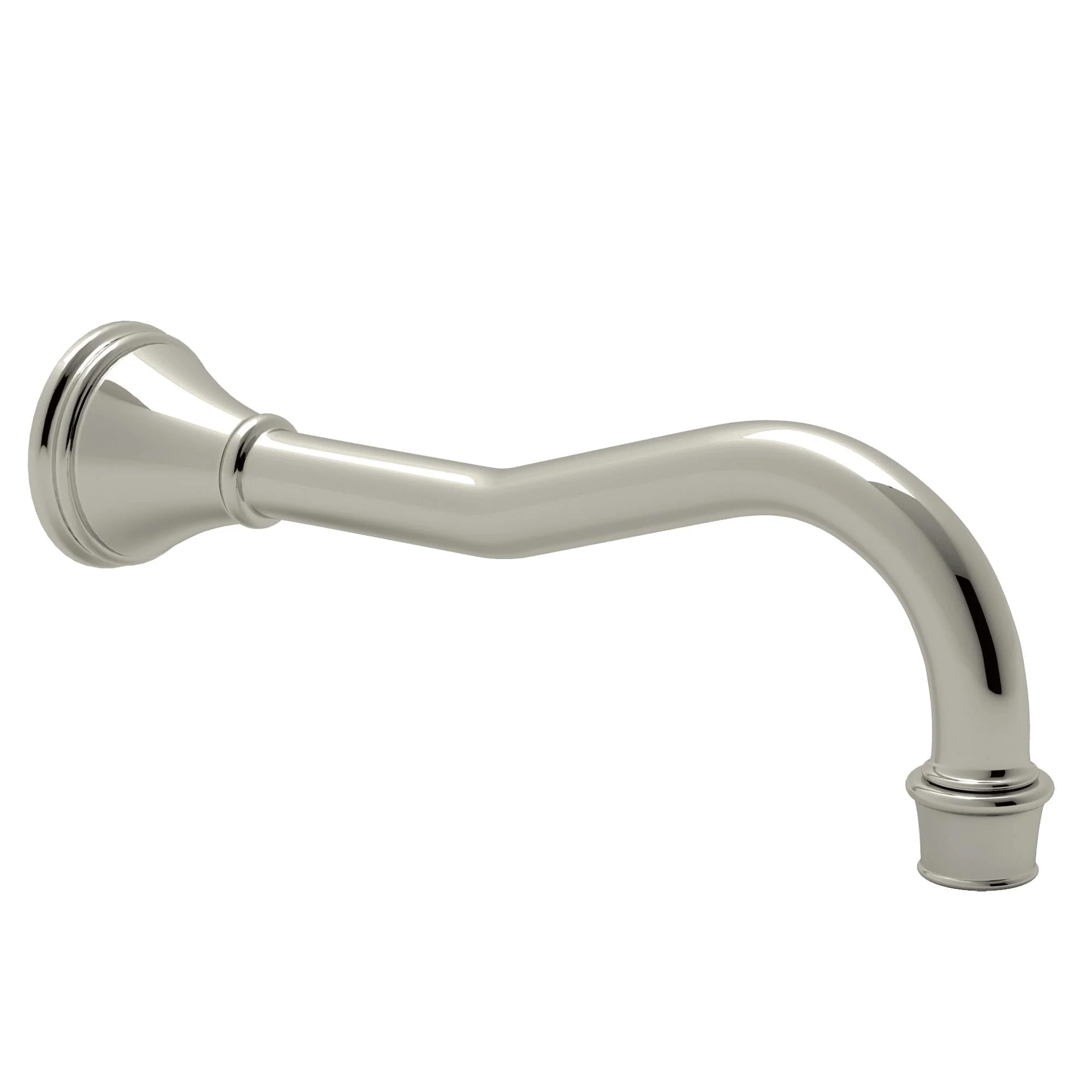 Perrin & Rowe U.3787 Georgian Era Wall Mount Tub Spout with Column Spout - Image 4