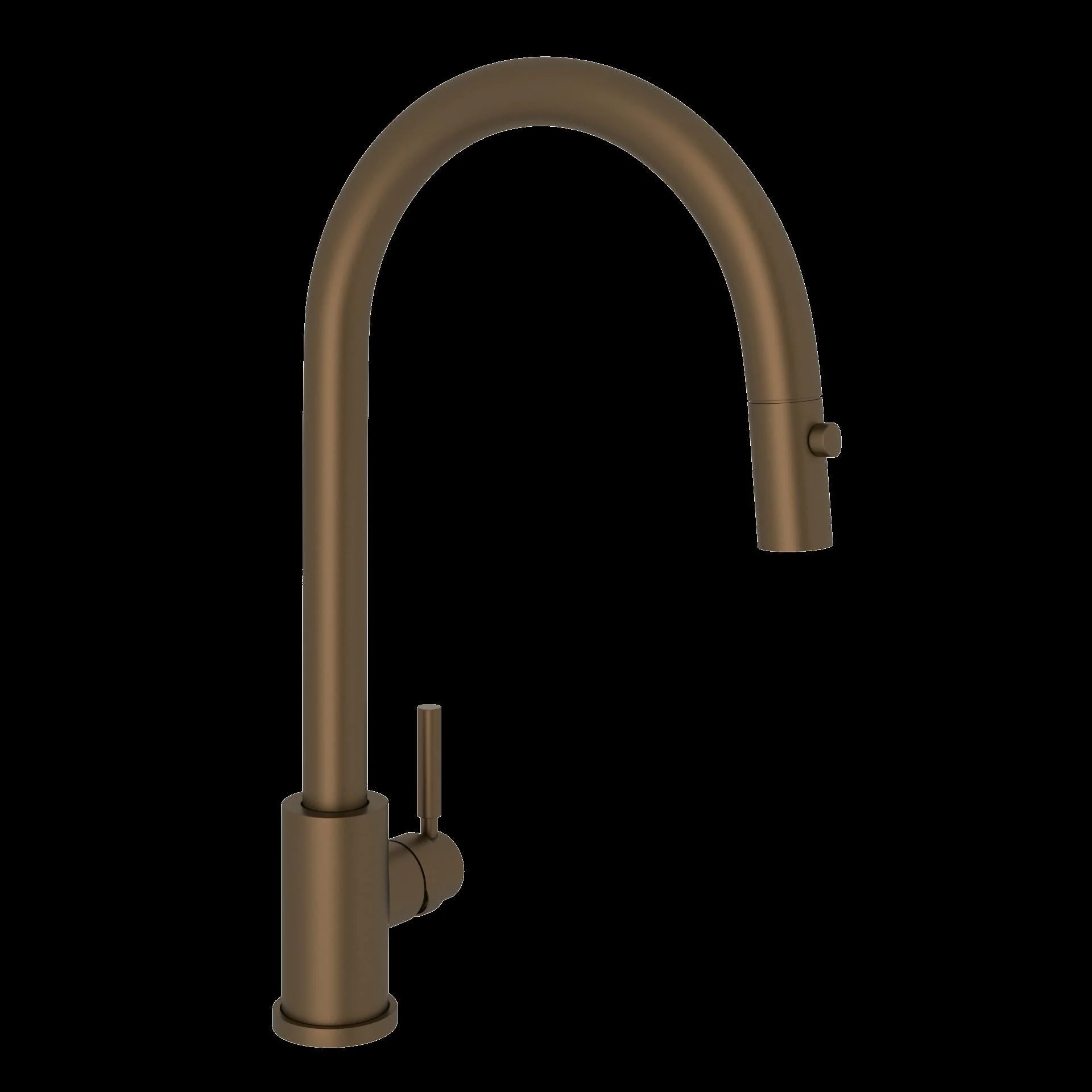 Perrin & Rowe U.4044 Holborn Pull-Down Kitchen Faucet with C-Spout - Image 2