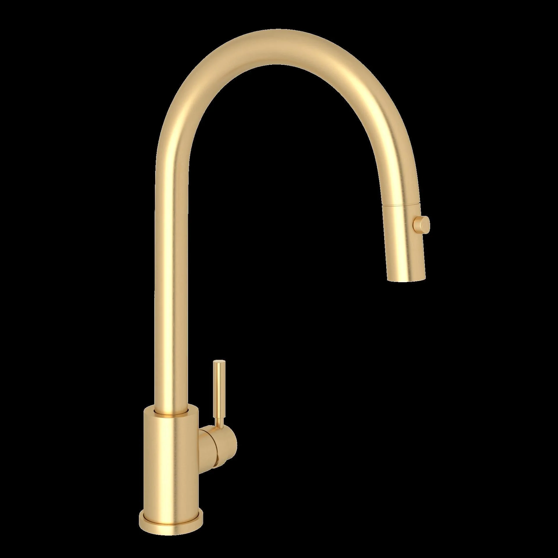 Perrin & Rowe U.4044 Holborn Pull-Down Kitchen Faucet with C-Spout - Image 5