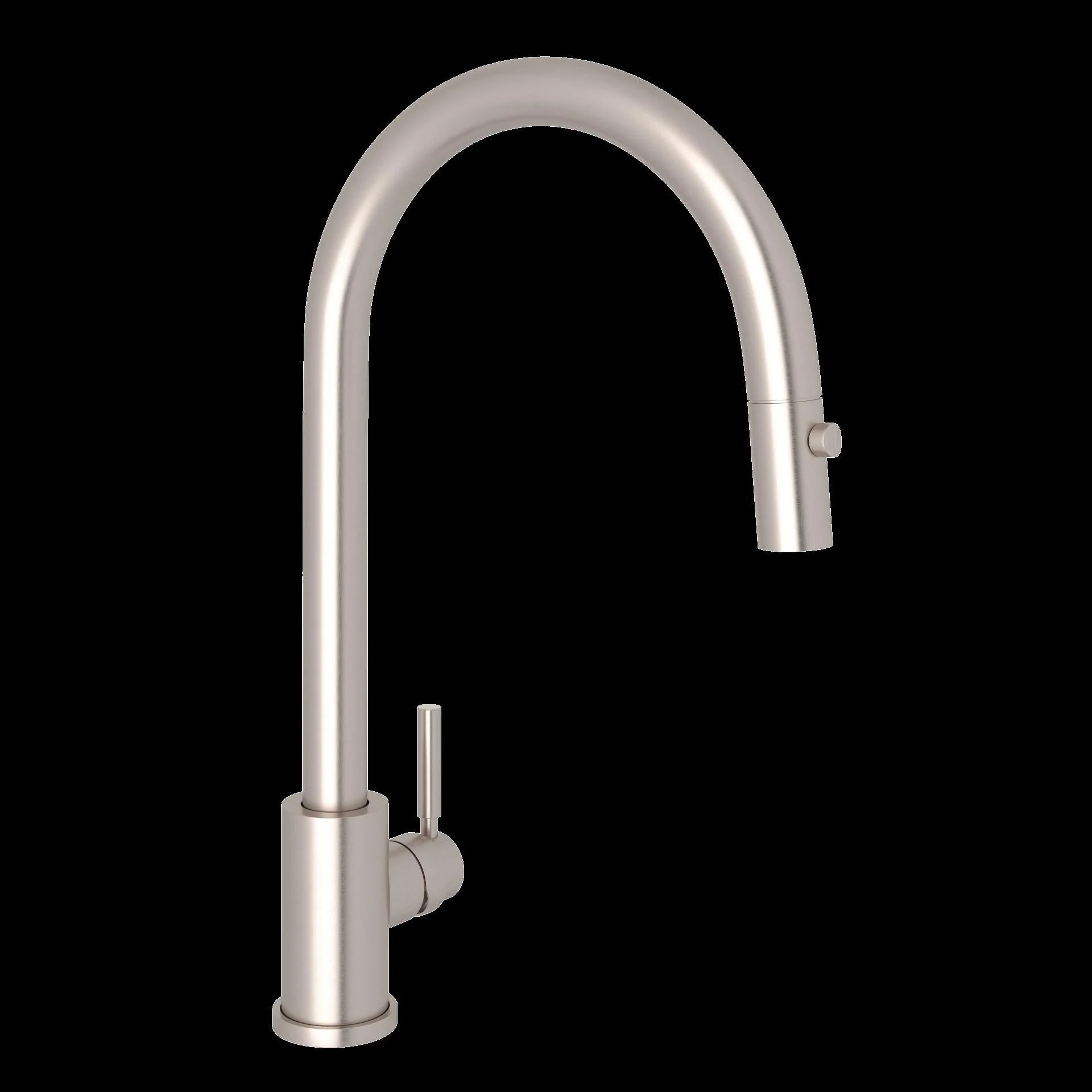 Perrin & Rowe U.4044 Holborn Pull-Down Kitchen Faucet with C-Spout - Image 6