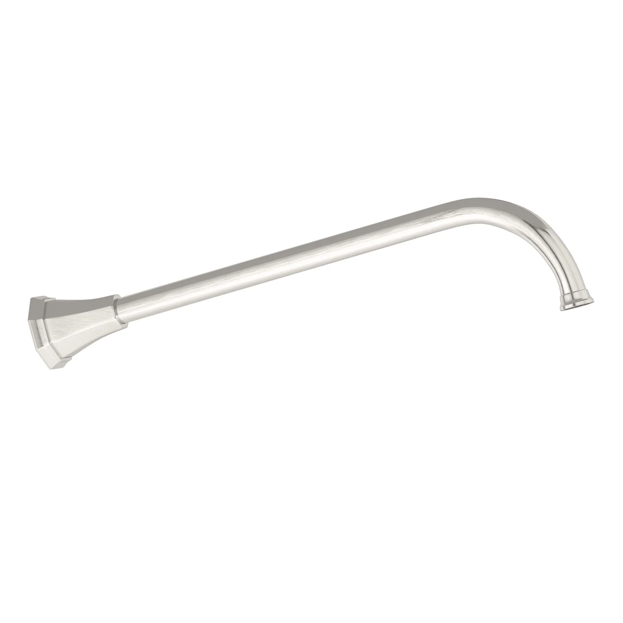 Perrin & Rowe U.5184 15" Reach Wall Mount Shower Arm With Octagonal Escutcheon - Image 4