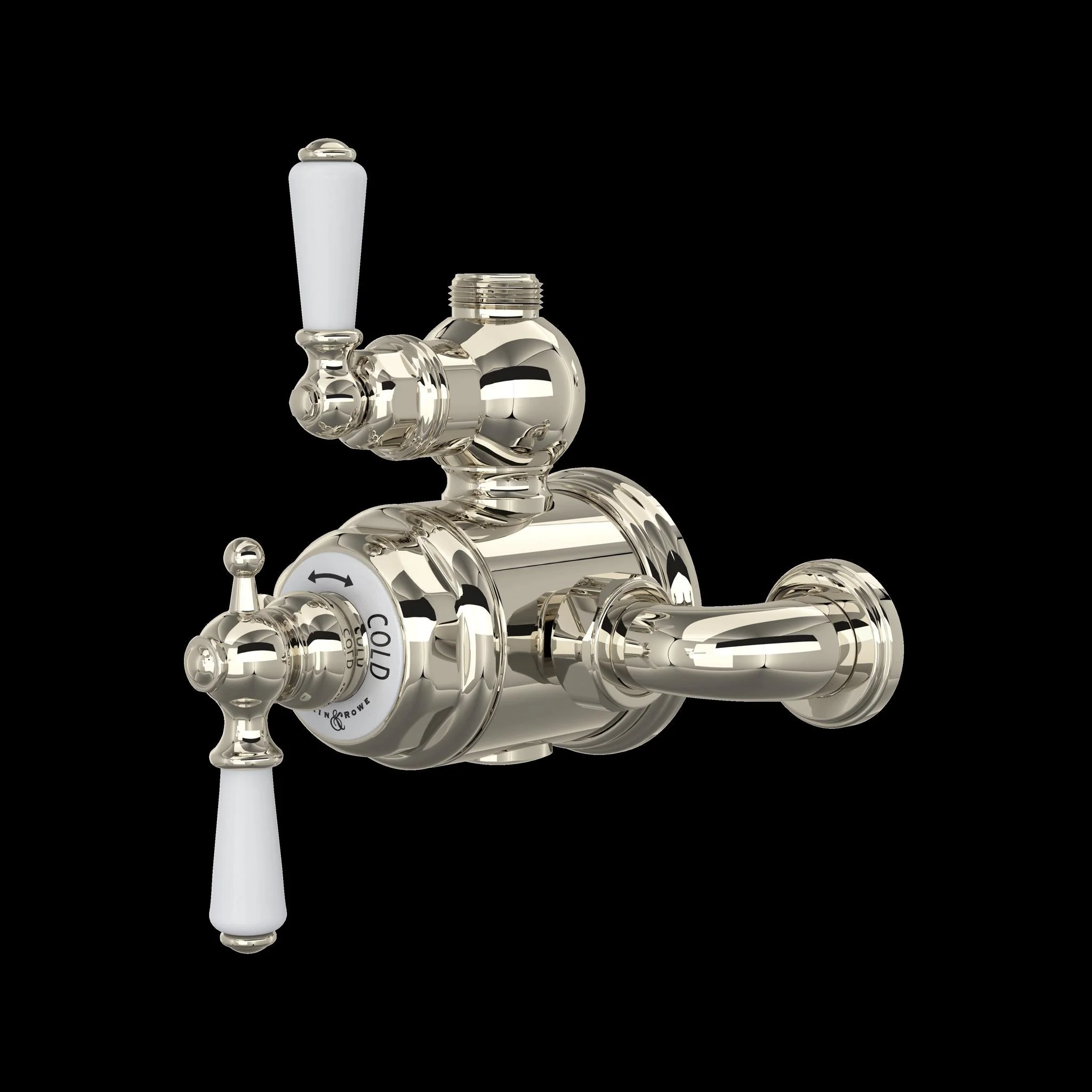 Perrin & Rowe U.5550 Edwardian 3/4" Exposed Therm Valve With Volume And Temperature Control - Image 4