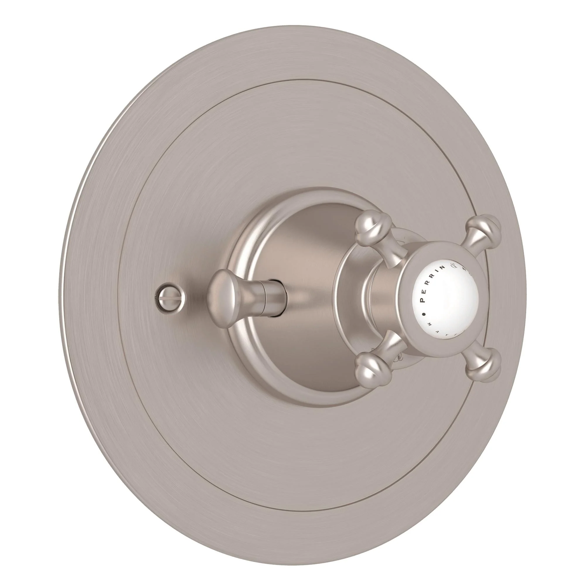 Perrin & Rowe U.5786 Georgian Era 3/4" Round Thermostatic Trim Without Volume Control - Image 5