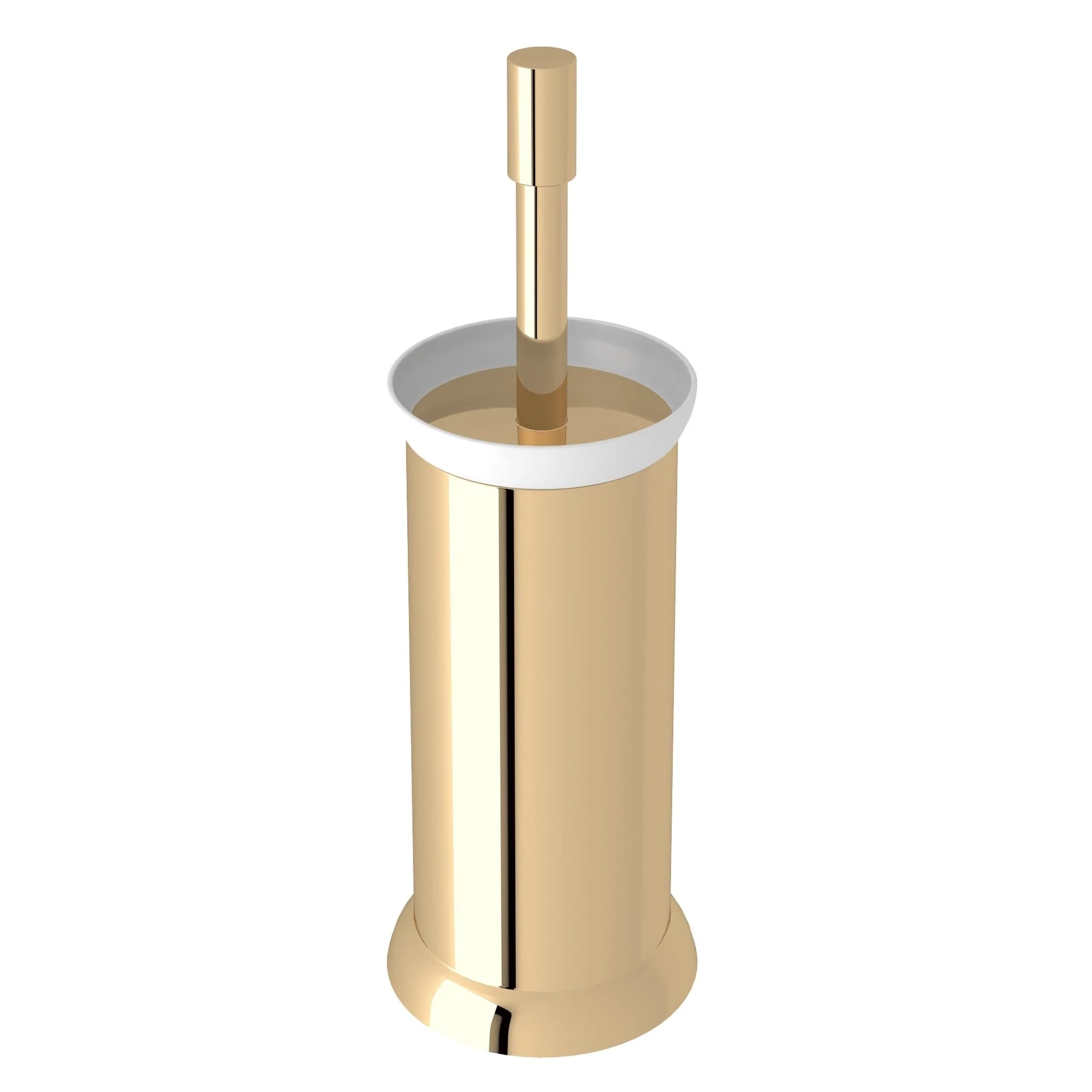 Perrin & Rowe U.6437 Holborn Floor Standing Toilet Brush Holder - Image 2
