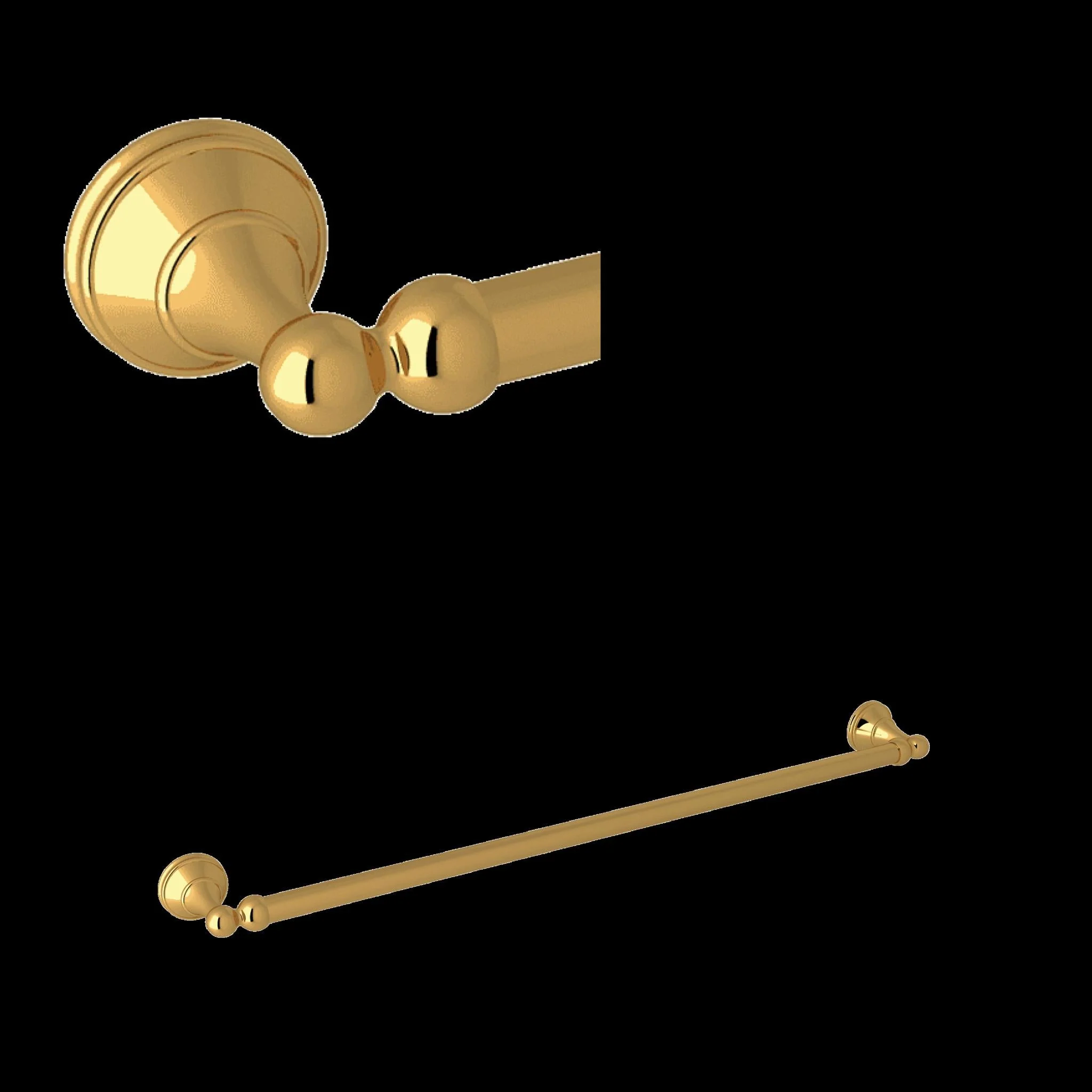 Perrin & Rowe U.6641 Georgian Era 26" Towel Bar - Image 6