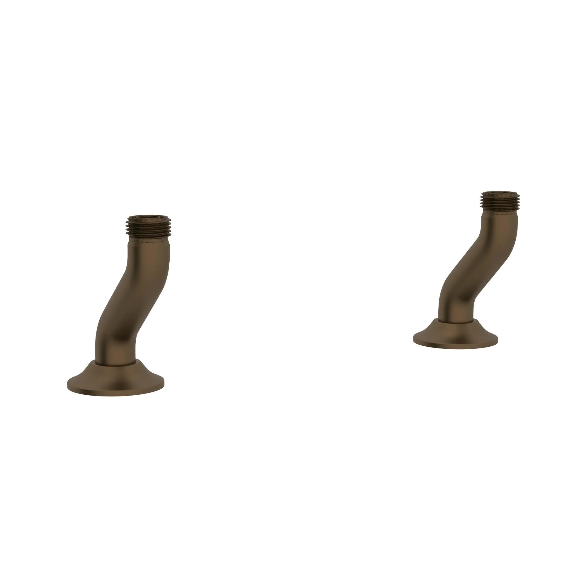 Perrin & Rowe U.6793 Georgian Era Bridge Kitchen Faucet Deck Unions - Image 2