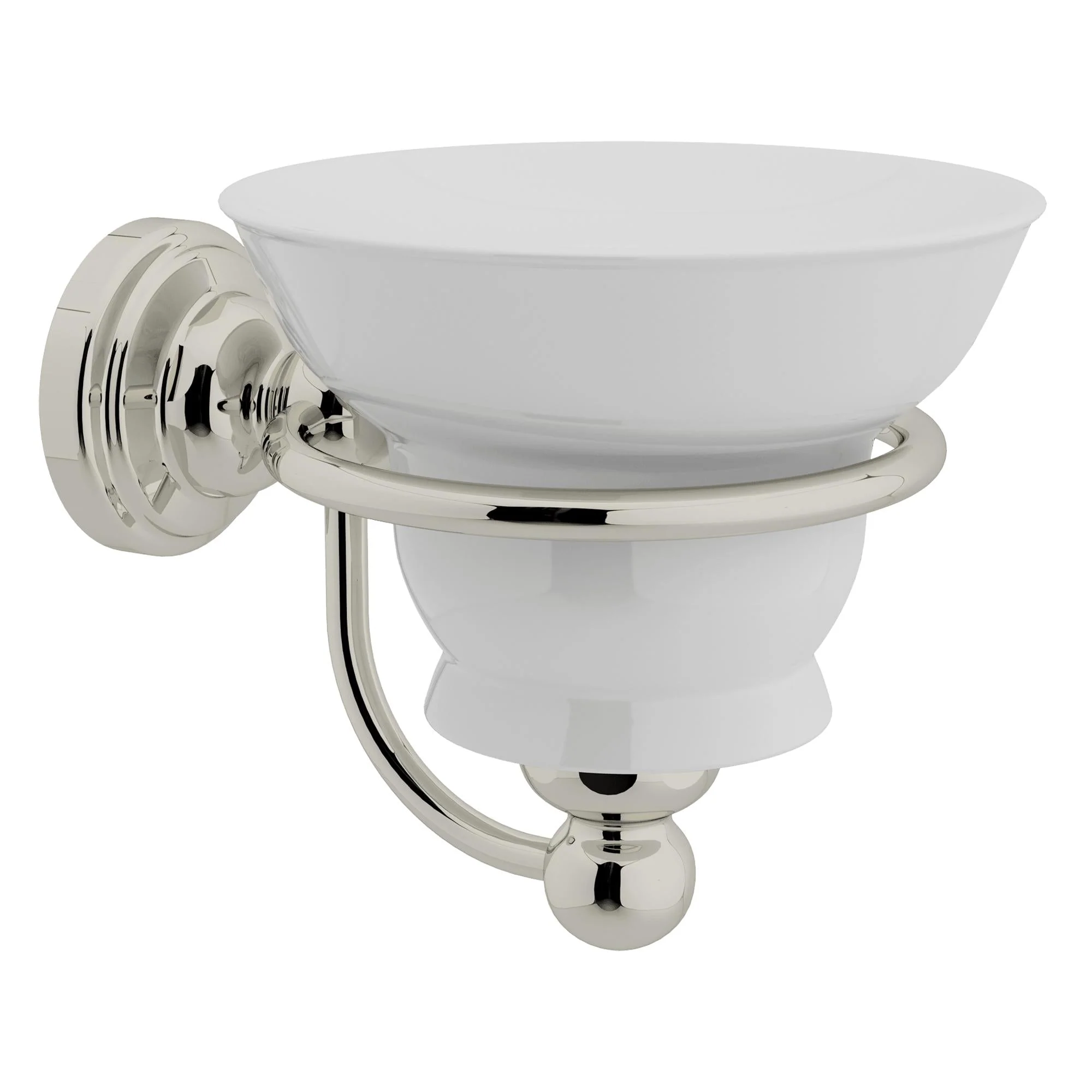 Perrin & Rowe U.6928 Wall Mount Porcelain Soap Dish - Image 4