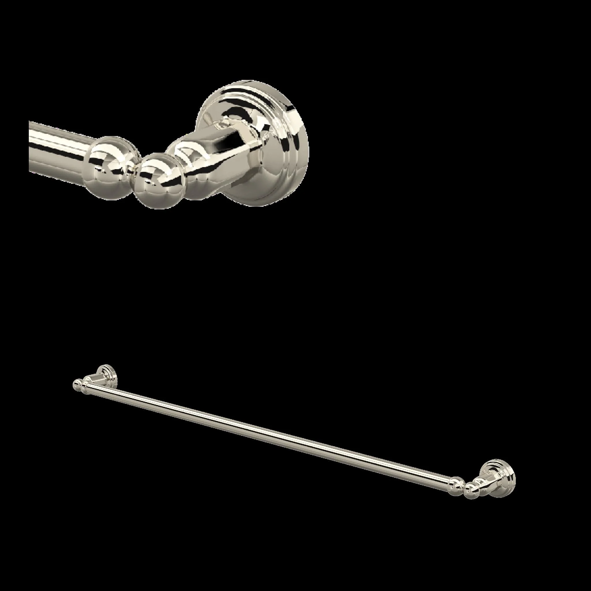 Perrin & Rowe U.6942 Edwardian 32" Towel Bar - Image 4