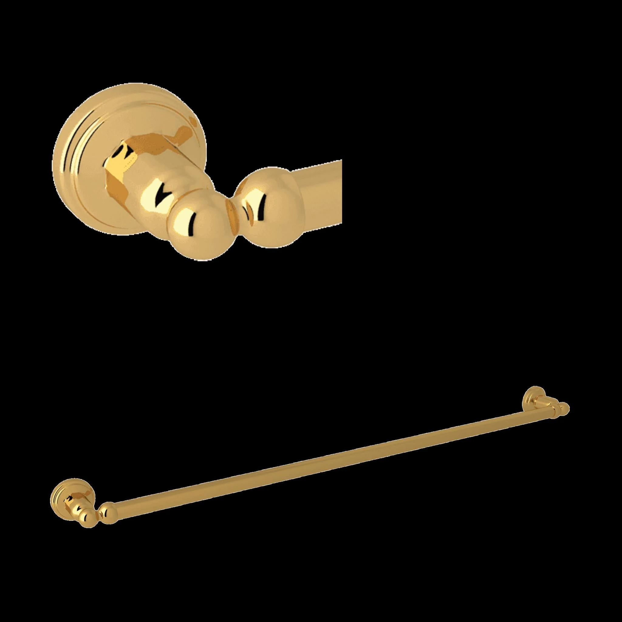 Perrin & Rowe U.6942 Edwardian 32" Towel Bar - Image 6