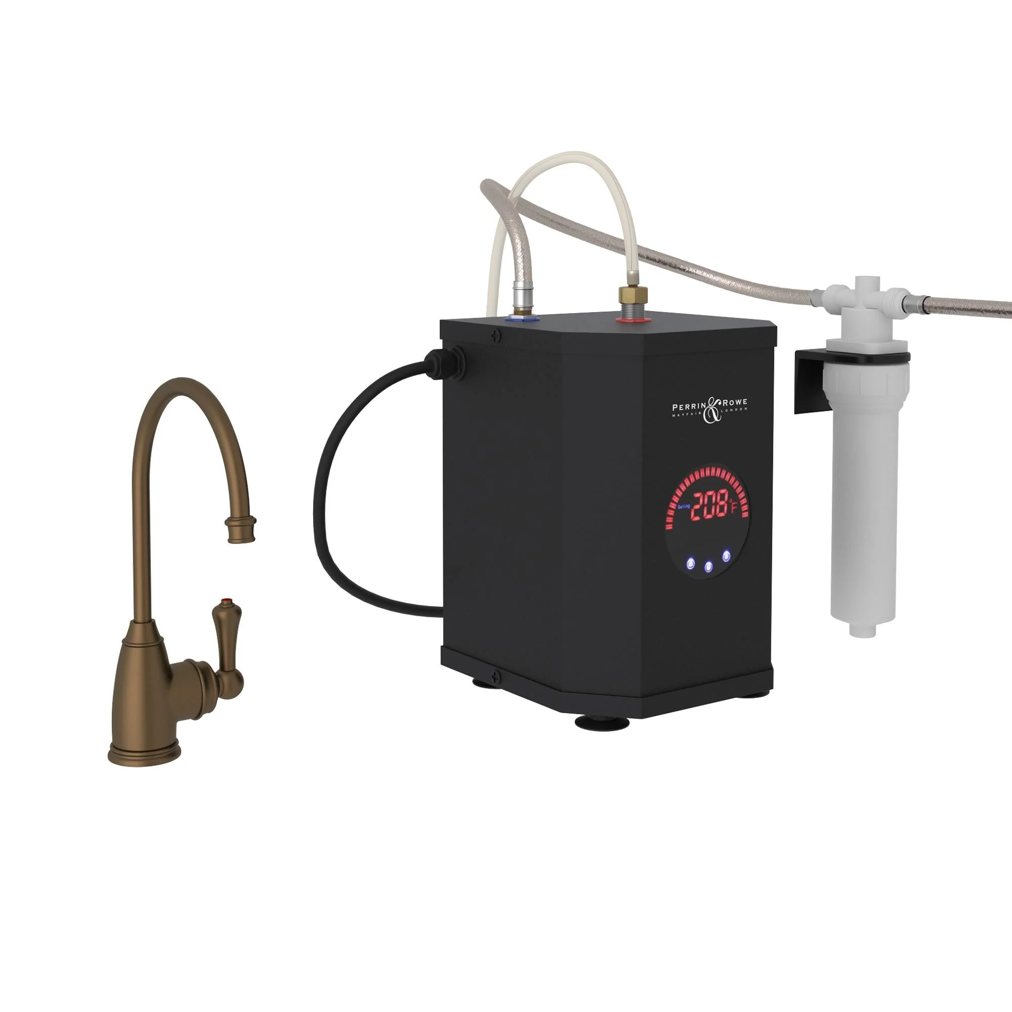 Perrin & Rowe U.KIT1307 Georgian Era Hot Water Dispenser, Tank And Filter Kit - Image 2